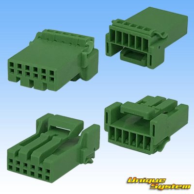 Photo2: [JAE Japan Aviation Electronics] 025-type IL-AG5 non-waterproof 6-pole female-coupler & terminal set