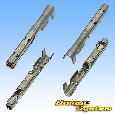 Photo3: [JAE Japan Aviation Electronics] 025-type MX34 non-waterproof 3-pole coupler & terminal set (male-side PCB)