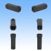 Photo2: [Mitsubishi Cable] (current [Furukawa Electric]) 040-type UC non-waterproof 2-pole female-coupler & terminal set (gray) (2)