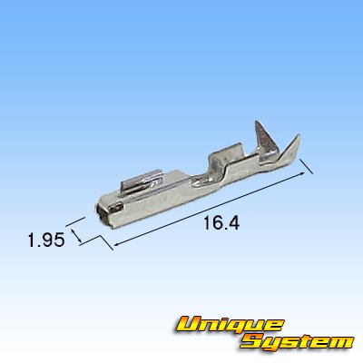 Photo3: [Mitsubishi Cable] (current [Furukawa Electric]) 040-type UC non-waterproof 2-pole female-coupler & terminal set (white)