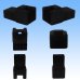 Photo2: [Sumitomo Wiring Systems] 090-type HM non-waterproof 8-pole coupler & terminal set (black) (2)