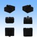 Photo3: [Sumitomo Wiring Systems] 090-type MT non-waterproof 10-pole coupler & terminal set (black) (3)