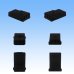 Photo3: [Sumitomo Wiring Systems] 090-type MT non-waterproof 3-pole coupler & terminal set (black) (3)