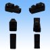 Photo3: [Sumitomo Wiring Systems] 250-type ETN non-waterproof 1-pole coupler & terminal set (black) (3)