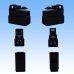 Photo3: [Sumitomo Wiring Systems] 250-type ETN non-waterproof 3-pole coupler & terminal set (black) (3)