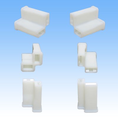 Photo2: [Ryosei] (current [Furukawa Electric]) 250-type L-type turn signal relay series non-waterproof 2-pole female-connector & terminal set