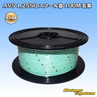 [Sumitomo Wiring Systems] AVS 1.25SQ spool-winding 100m (young-leaf)
