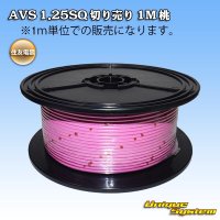 [Sumitomo Wiring Systems] AVS 1.25SQ by the cut 1m (pink)