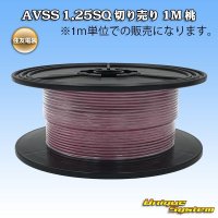 [Sumitomo Wiring Systems] AVSS 1.25SQ by the cut 1m (pink)