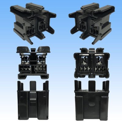 Photo2: [Furukawa Electric] 187 + 250-type non-waterproof micro ISO relay connector coupler type-3 (for double type)
