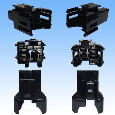 Photo2: [Furukawa Electric] 187 + 250-type non-waterproof micro ISO relay connector coupler type-1