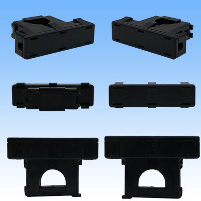 Photo4: [JAM Japan Automatic Machine] flat-type/blade-type fuse non-waterproof fuse-holder 3pcs set (inline type)