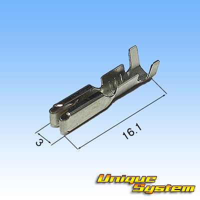 Photo3: [Sumitomo Wiring Systems] 090-type LPSCT non-waterproof female 3-pole female-coupler & terminal set