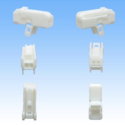 Photo2: [Sumitomo Wiring Systems] 025-type HE non-waterproof 2-pole female-coupler