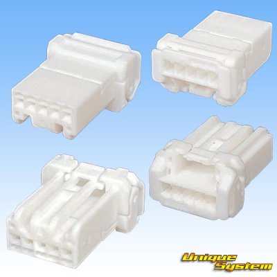 Photo2: [Sumitomo Wiring Systems] 025-type HE non-waterproof 5-pole female-coupler