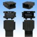 Photo3: [JAE Japan Aviation Electronics] 025-type MX34 non-waterproof 12-pole coupler & terminal set