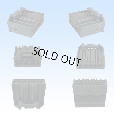 Photo4: [JAE Japan Aviation Electronics] 025-type MX34 non-waterproof 20-pole coupler & terminal set