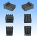Photo4: [JAE Japan Aviation Electronics] 025-type MX34 non-waterproof 5-pole coupler & terminal set (male-side not made by JAE / compatible connector)