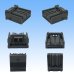 Photo2: [JAE Japan Aviation Electronics] 025-type MX34 non-waterproof 7-pole coupler & terminal set (male-side PCB) (2)