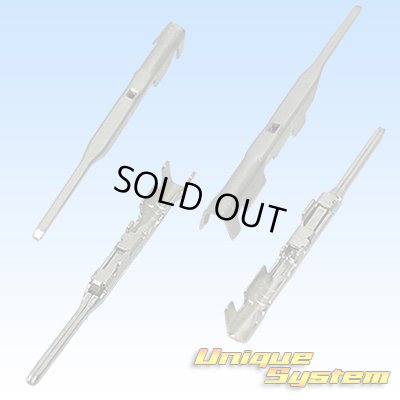 Photo4: [JAE Japan Aviation Electronics] 025-type MX34 non-waterproof 20-pole male-coupler & terminal set