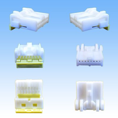 Photo2: [Sumitomo Wiring Systems] 030-type 91 non-waterproof 8-pole female-coupler F (6098-1121)