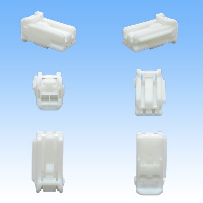 Photo2: [Sumitomo Wiring Systems] 060-type TS non-waterproof 2-pole female-coupler