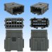 Photo3: [Sumitomo Wiring Systems] 090-type HD non-waterproof 10-pole coupler & terminal set