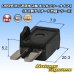Photo1: [Sumitomo Wiring Systems] 090-type MT non-waterproof 2-pole male-coupler type-1 (male-side diode built-in series) (1)