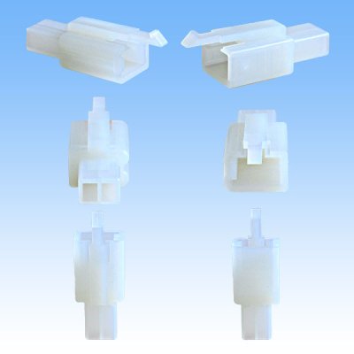 Photo2: [Sumitomo Wiring Systems] 110-type MTW non-waterproof 2-pole male-coupler