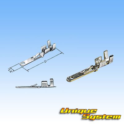 Photo4: 090-type LPSCT non-waterproof 3-pole male-coupler & terminal set (not made by Sumitomo)