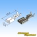 Photo4: [Sumitomo Wiring Systems] 187 + 250-type non-waterproof micro ISO relay connector coupler & terminal set