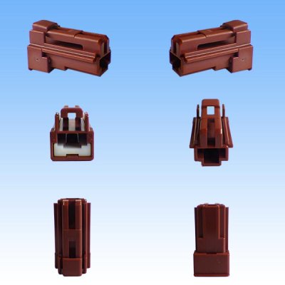 Photo3: [Sumitomo Wiring Systems] 250-type HD non-waterproof 1-pole coupler & terminal set