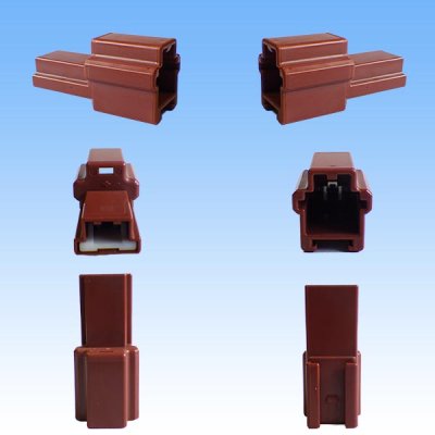 Photo2: [Sumitomo Wiring Systems] 250-type HD non-waterproof 1-pole coupler & terminal set