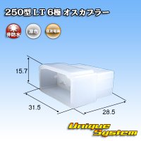 [Sumitomo Wiring Systems] 250-type LT non-waterproof 6-pole male-coupler