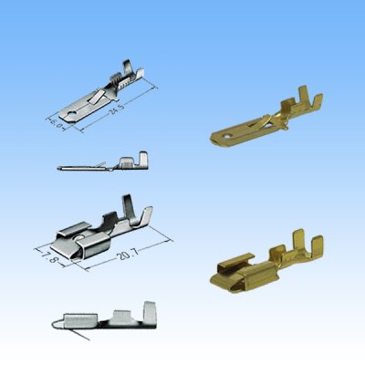 Photo4: [Sumitomo Wiring Systems] 250-type LT non-waterproof 1-pole coupler & terminal set type-1