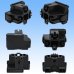 Photo2: [TE Connectivity] AMP flag-type for H4 headlight non-waterproof female-coupler set (2)