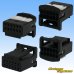 Photo4: [TE Connectivity] AMP 025-type I non-waterproof 12-pole coupler & terminal set female-coupler (black) short-type