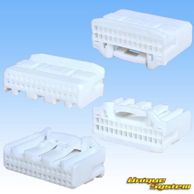 Photo2: [TE Connectivity] AMP 025-type I non-waterproof 28-pole female-coupler & terminal set