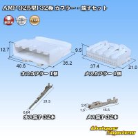 [TE Connectivity] AMP 025-type I non-waterproof 32-pole coupler & terminal set