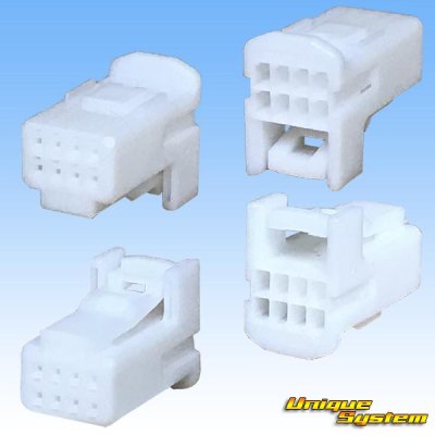 Photo2: [TE Connectivity] AMP 025-type I non-waterproof 8-pole female-coupler & terminal set