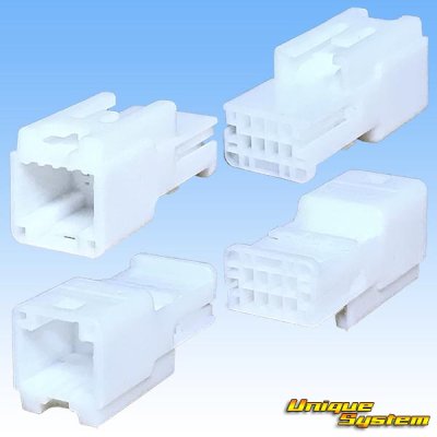 Photo2: [TE Connectivity] AMP 025-type I non-waterproof 8-pole male-coupler & terminal set