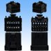 Photo5: [TE Connectivity] AMP 040-type multi-lock-connector non-waterproof 12-pole coupler & terminal set