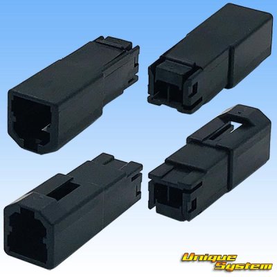 Photo2: [TE Connectivity] AMP 040-type for multi-lock-connector non-waterproof 2-pole male-coupler & terminal set