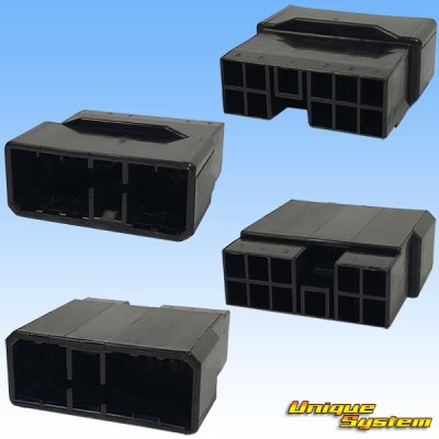 Photo2: [TE Connectivity] AMP 120-type Multi-Interlock Mark II non-waterproof 11-pole coupler & terminal set (black)