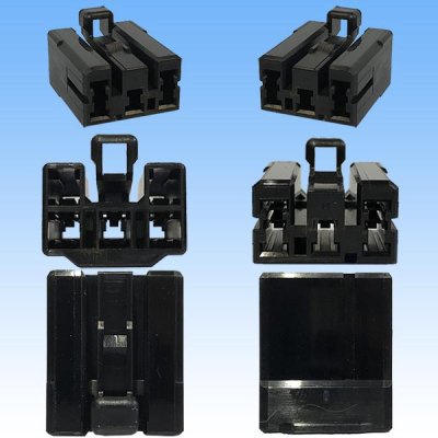 Photo3: [TE Connectivity] AMP 120-type Multi-Interlock Mark II non-waterproof 5-pole female-coupler (black)