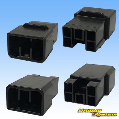 Photo2: [TE Connectivity] AMP 120-type Multi-Interlock Mark II non-waterproof 5-pole male-coupler (black)