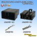 Photo1: [TE Connectivity] AMP 120-type Multi-Interlock Mark II non-waterproof 7-pole coupler & terminal set (black) (1)