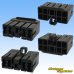 Photo2: [TE Connectivity] AMP 120-type Multi-Interlock Mark II non-waterproof 9-pole female-coupler & terminal set (black) (2)