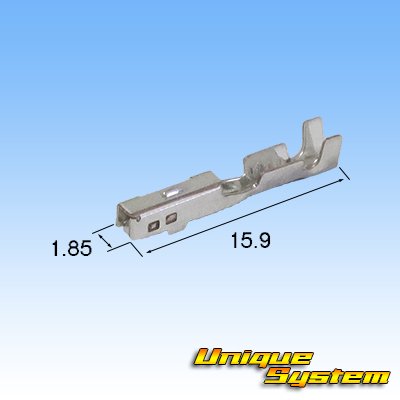 Photo4: [Tokai Rika] 040-type non-waterproof 6-pole coupler & terminal set