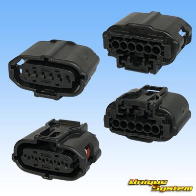 Photo2: [Sumitomo Wiring Systems] 025-type TS waterproof 6-pole female-coupler type-2